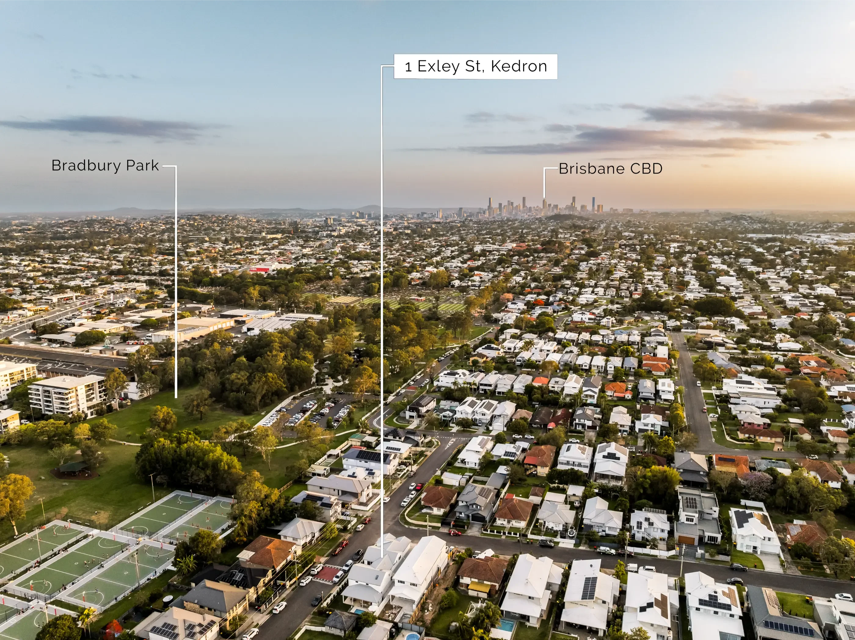1 Exley St, kedron location map